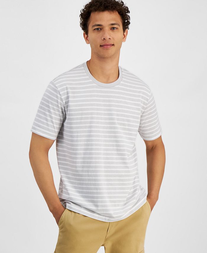 And Now This Men's Regular-Fit Stripe T-Shirt, Created for Macy's - Macy's