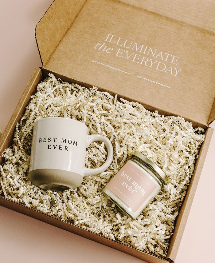 Sweet Water Decor Best Mom Ever Mug & Candle Gift Box - Macy's