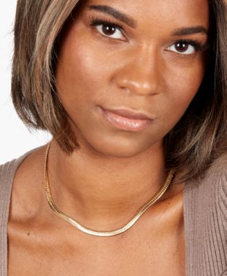 14K Gold-Plated Wells Chain Necklace