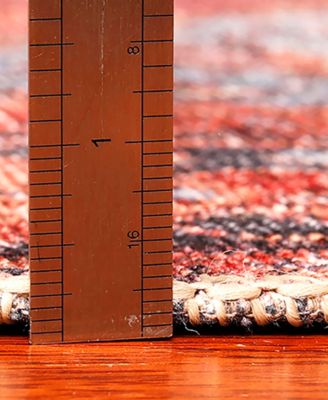 London Machine Washable 4805 3'9" x 5'6" Area Rug