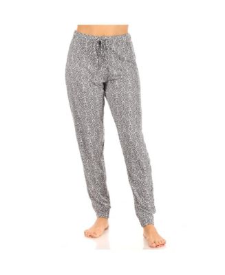 Tahari Faux Leather Drawstring Jogger Pants Size M