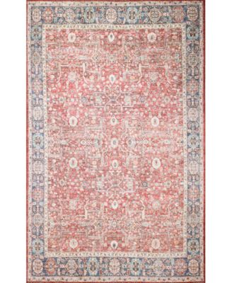 Bb Rugs Effects Efc210 Area Rug In Red