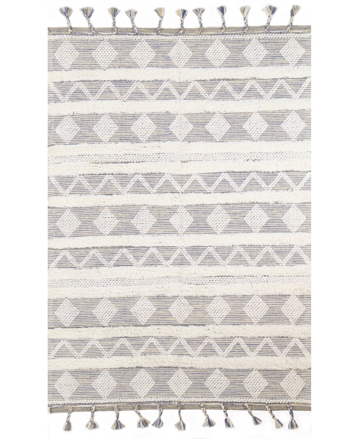 Bb Rugs Fortress FRT101 8'6in x 11'6in Area Rug - Ivory