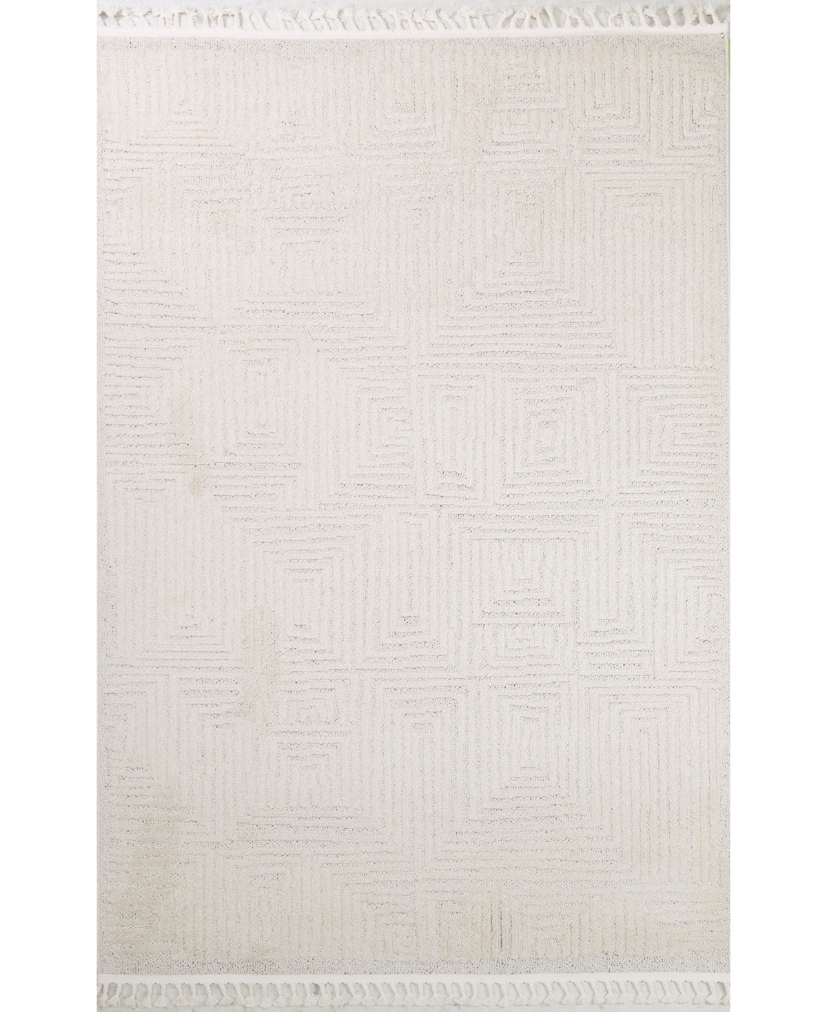 Bb Rugs Closeout!  Wainscott Wst205 5' X 7'6" Area Rug In Ivory