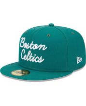 Men's New Era Pink/Light Blue Boston Celtics Paisley Visor 59FIFTY