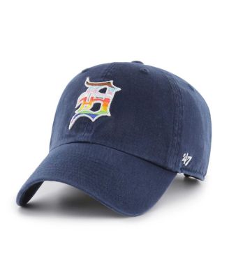 Men's Navy Detroit Tigers Team Pride Clean Up Adjustable Hat