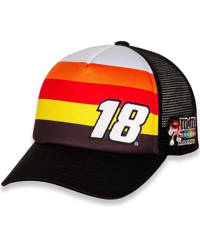 Joe Gibbs Racing Team Collection Men's Black Kyle Busch Foam Trucker ...
