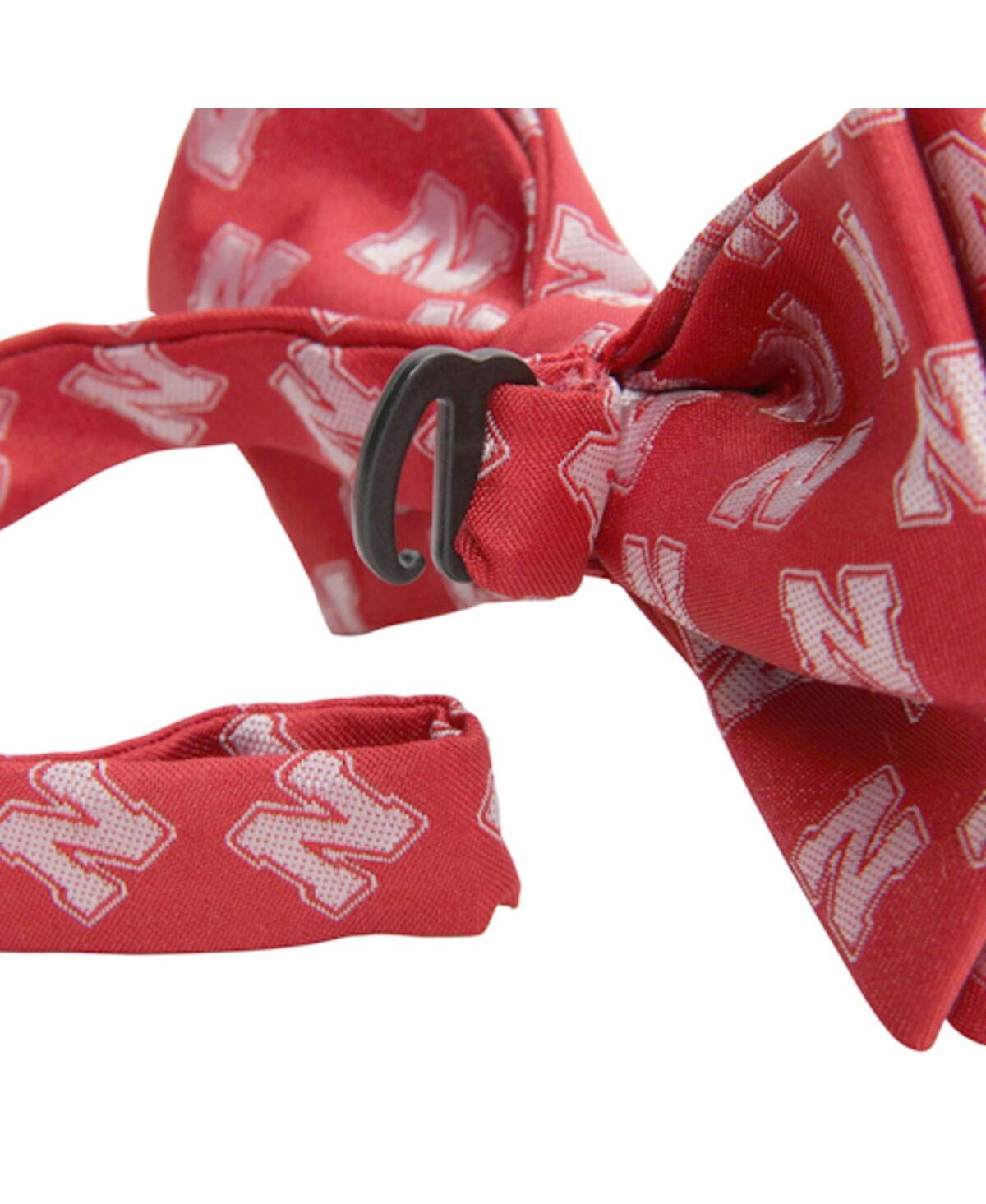 Eagles Wings Men's Nebraska Huskers Bow Tie In Red