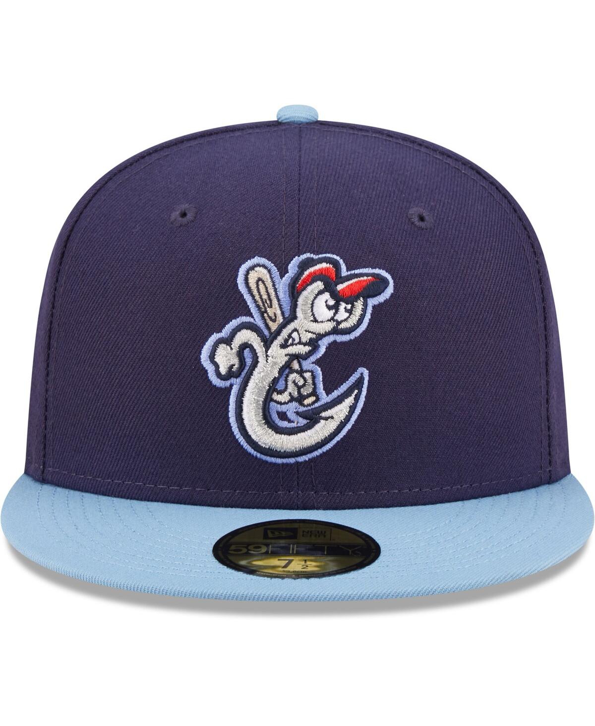 Men's New EraCorpus Christi Hooks Authentic Collection 59FIFTY Fitted Hat - Navy