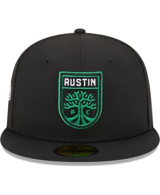 Men's Black Austin Fc Patch 59Fifty Fitted Hat