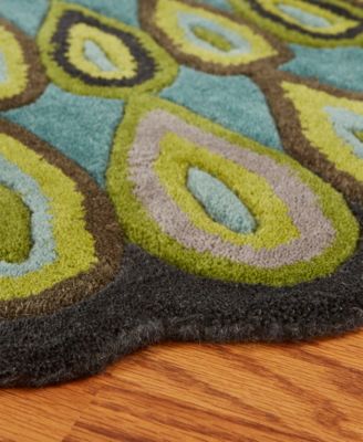 Valentin VLNTA-540 3' x 3' Round Area Rug