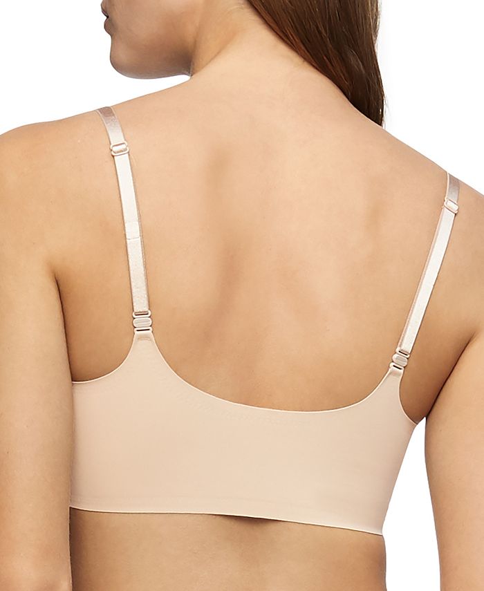 Calvin Klein Invisibles Comfort Lightly Lined Triangle Bralette QF5753 &  Reviews - Bras & Bralettes - Women - Macy's