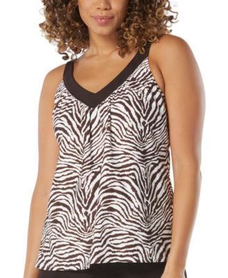 Coco Reef - Women's Core V-Neck Draped Tankini Top