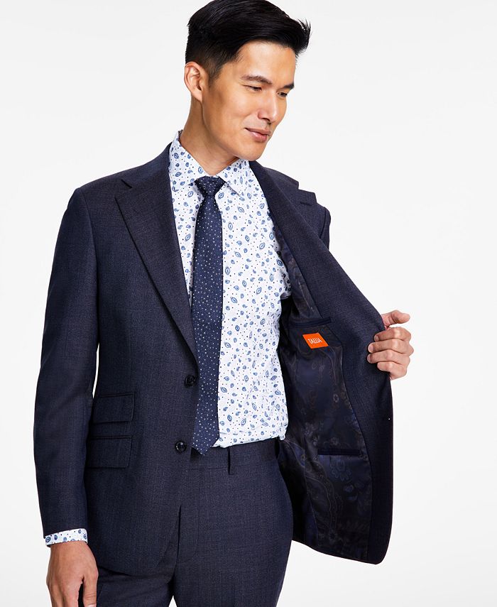Tallia Men's SlimFit Stretch Solid Suit Jacket Macy's