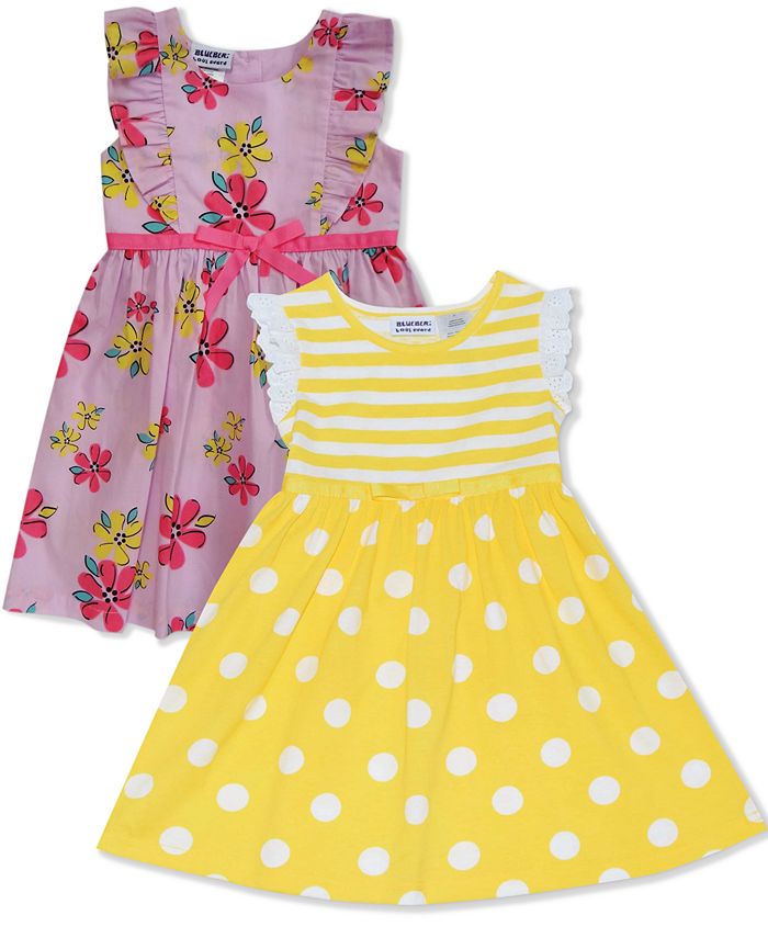 Blueberi Boulevard Toddler Girls 2 Pack Dresses Macy s