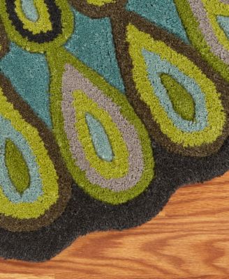 Valentin VLNTA-540 7'9" x 7'9" Round Area Rug