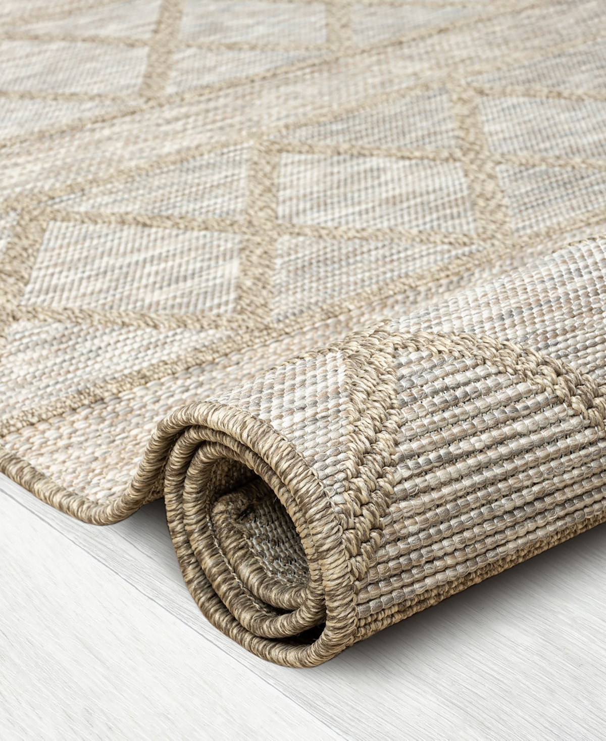 Closeout! Lr Home Oliva OLIVA82118 7'10" x 9'6" Outdoor Area Rug