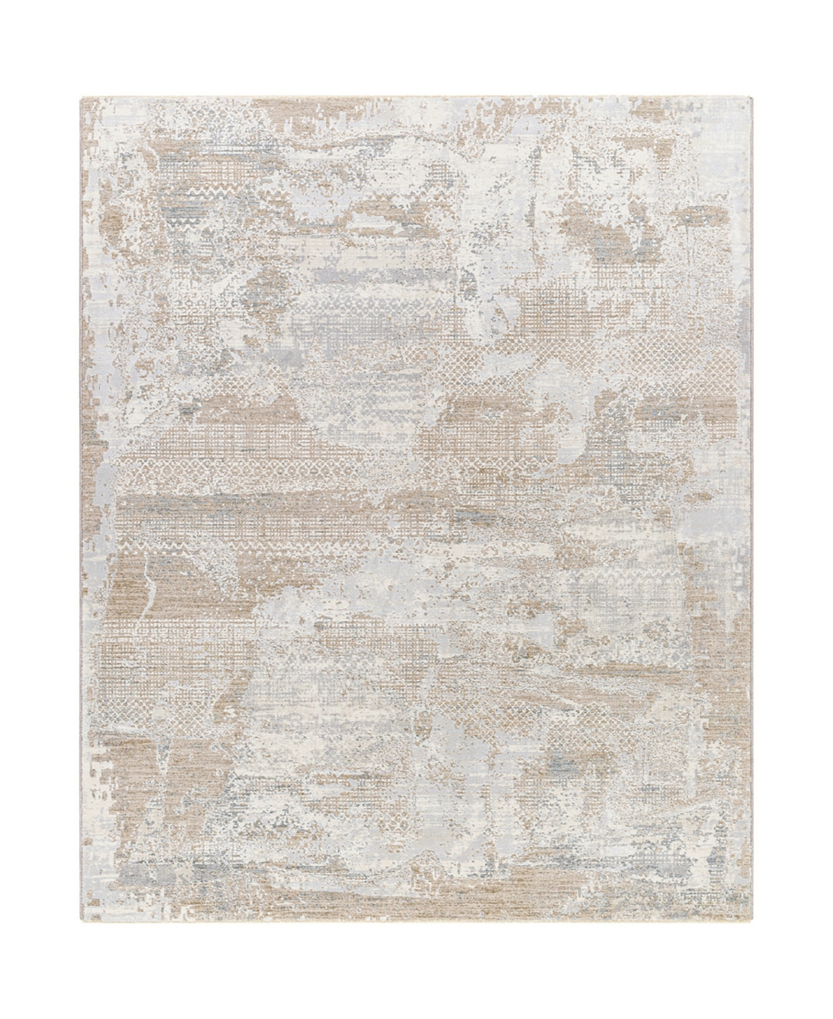 Surya Brunswick Bwk-2329 7'10in x 10'3in Area Rug - Ivory, Gray