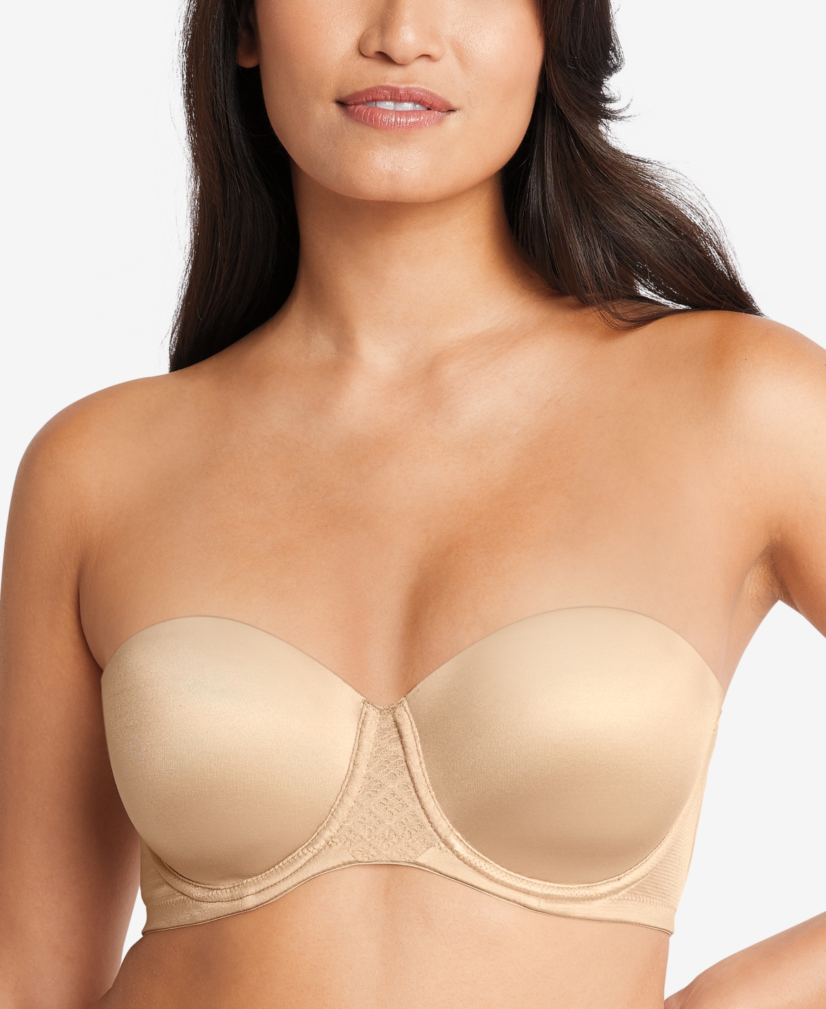 Bali One Smooth U Stay in Place Strapless Underwire BraDF6599