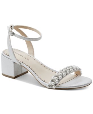 Charter Club Amara Embellished Ankle-Strap Dress Sandals