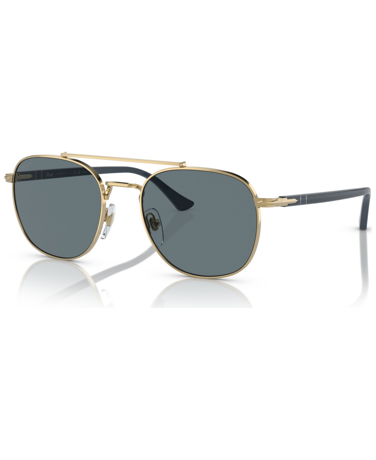 Persol Unisex Polarized Sunglasses, Po1006s In Gold-tone