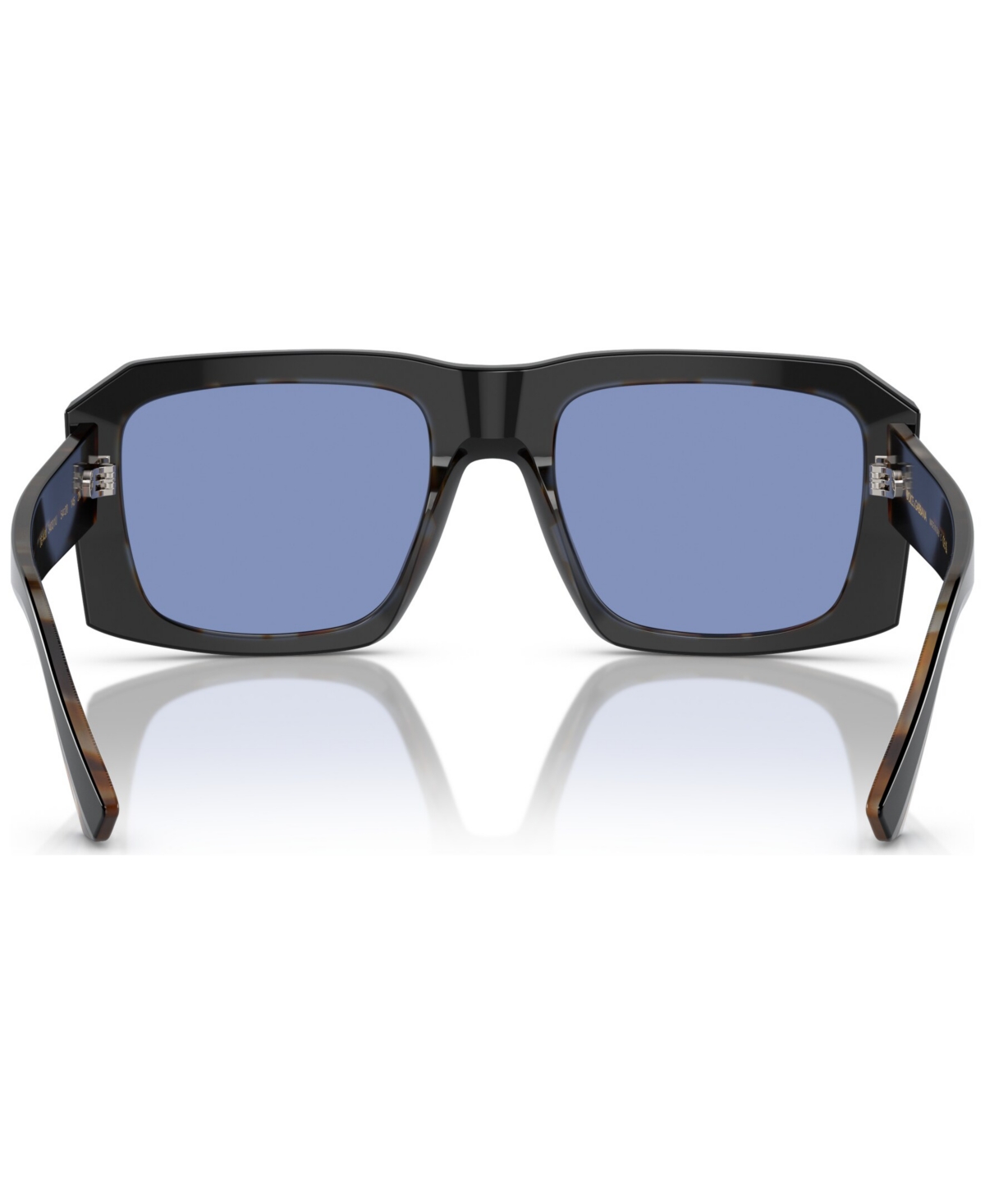 Shop Dolce & Gabbana Men's Sunglasses, Dg4430 In Black On Gray Havana