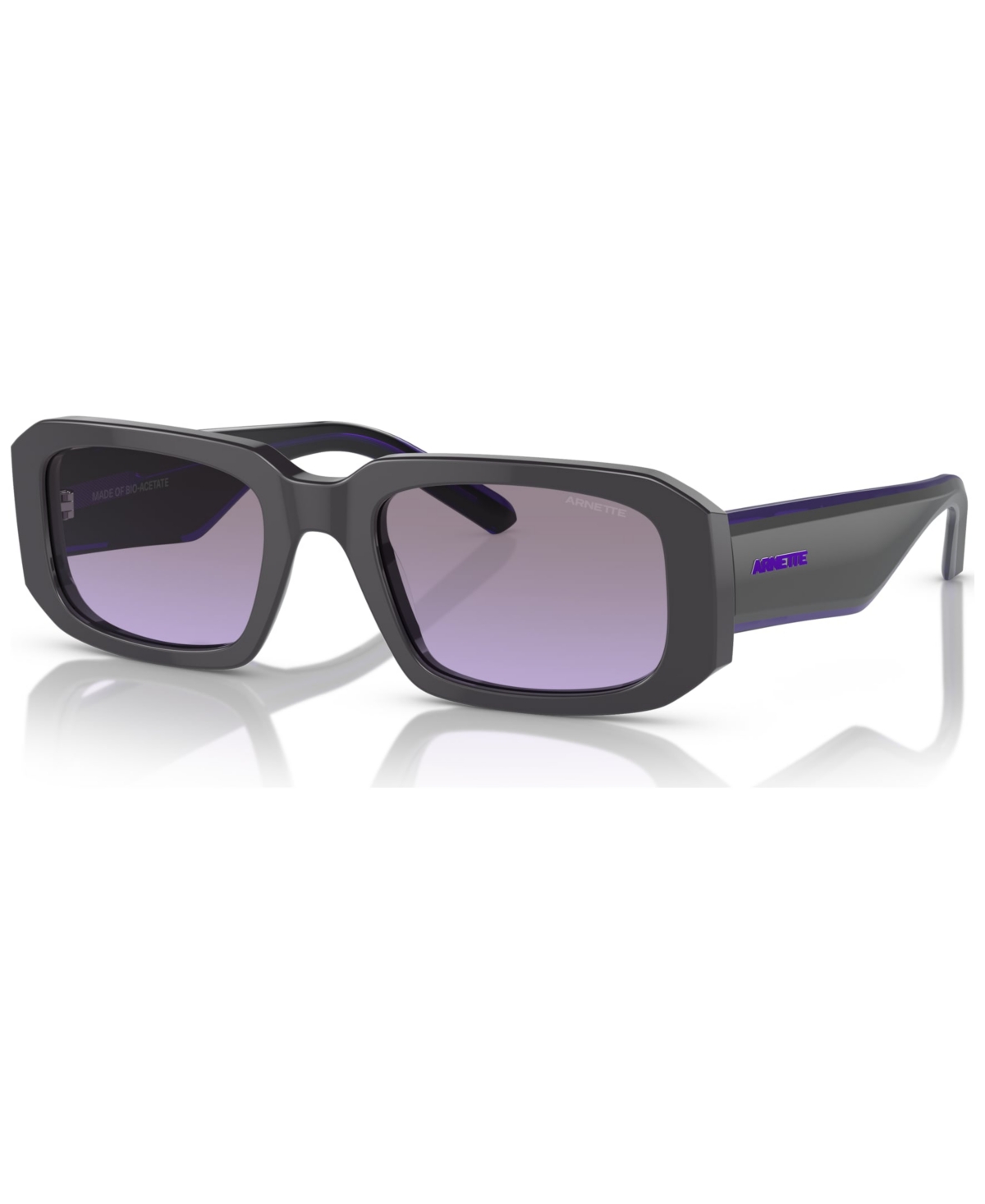 Arnette Mann Sunglass An4318 Thekidd In Fifty Grey,purple