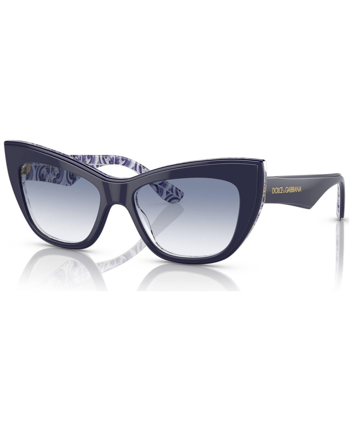 Dolce & Gabbana Women's Sunglasses, Dg441754-y In Blue On Blue Maiolica