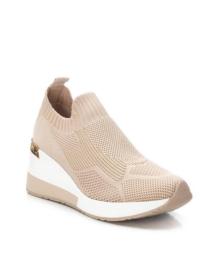 XTI Women s Wedge Sneakers By Beige Macy s