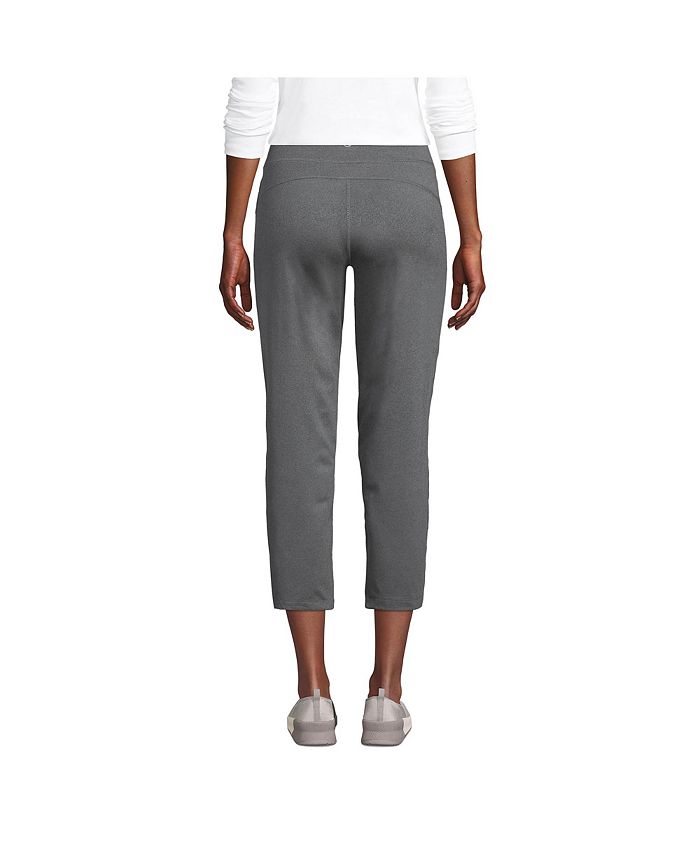 Lands' End Women's Petite Active Crop Yoga Pants & Reviews Pants