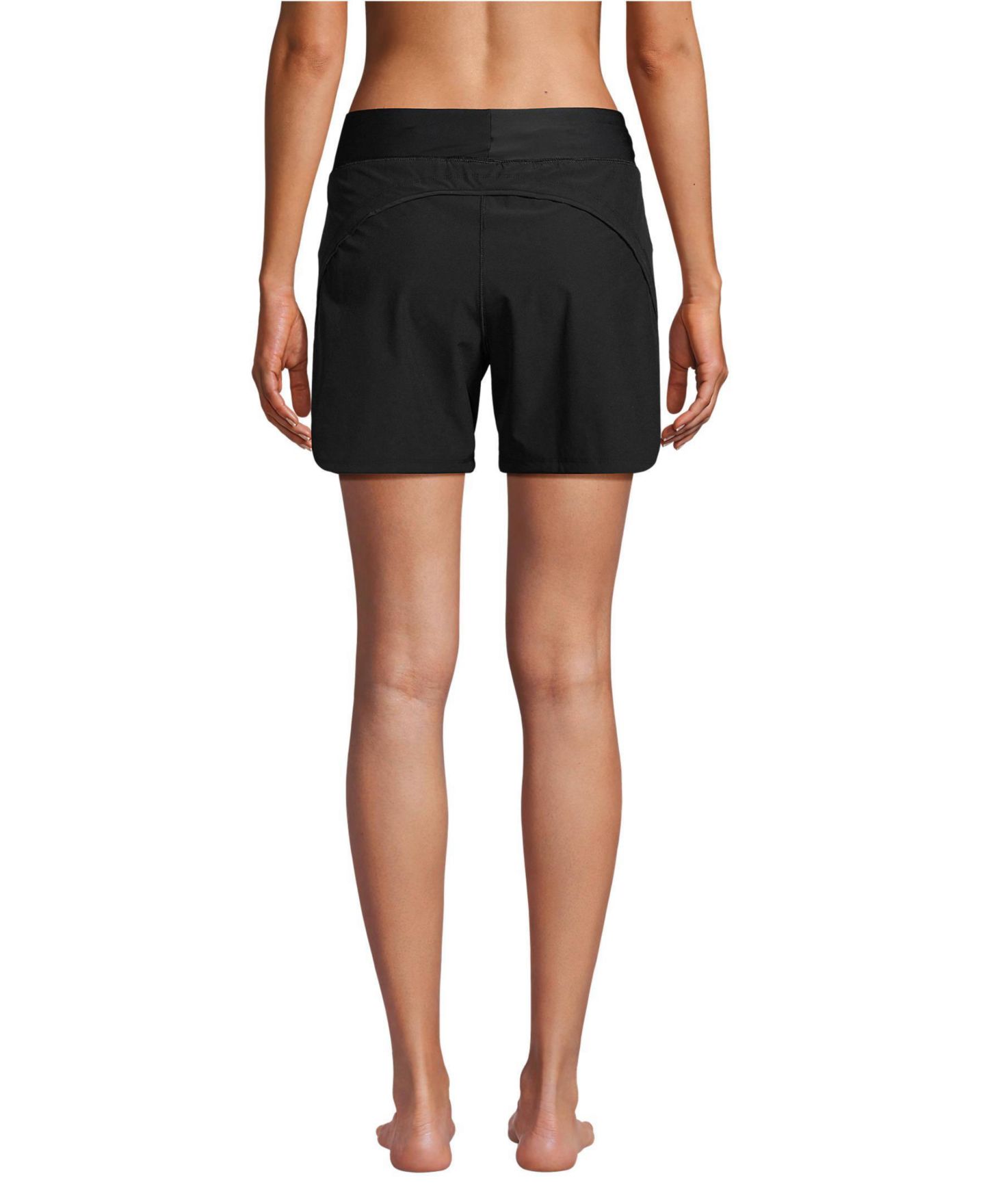 Пляжные шорты SunShade, защита от солнца — Lands' End, цвет: Чёрный — фото 35