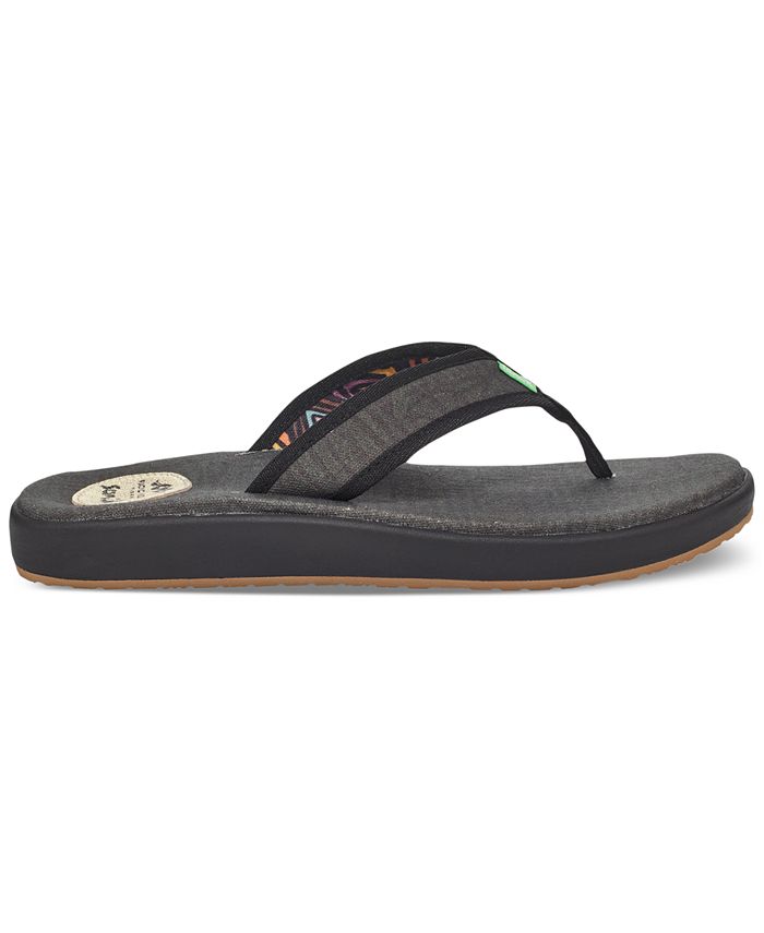 sanuk furreal flip flops
