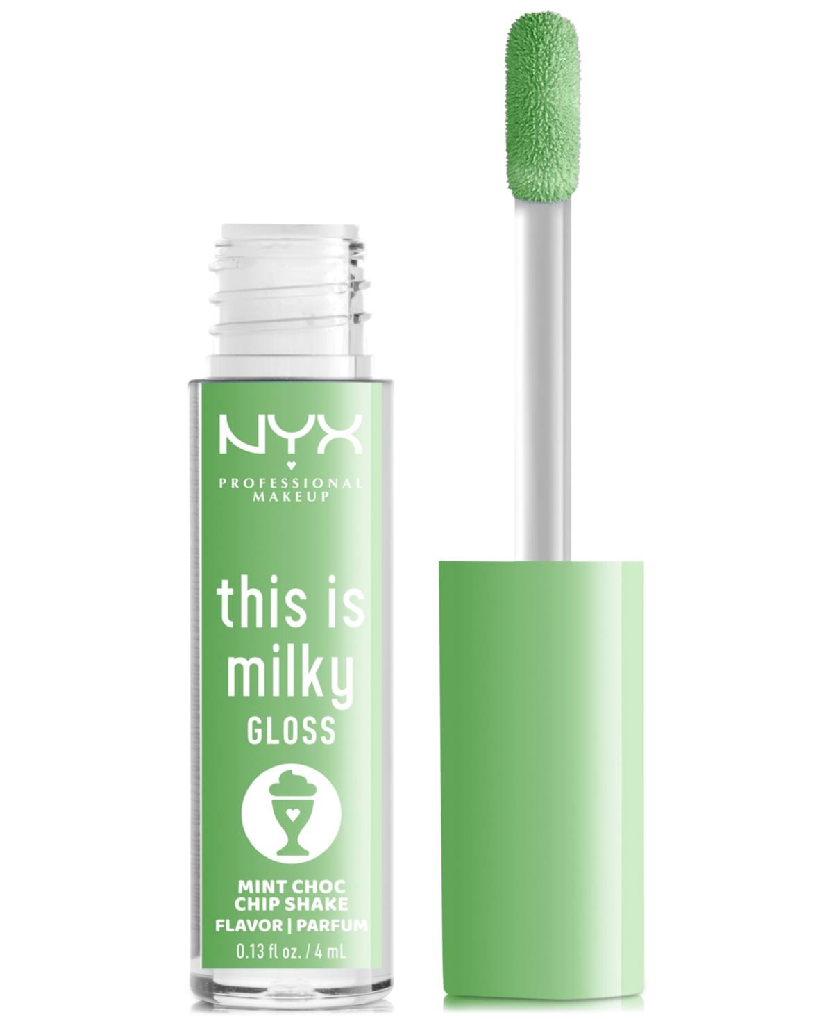 Nyx Professional Makeup This Is Milky Gloss In Mint Choco Chip