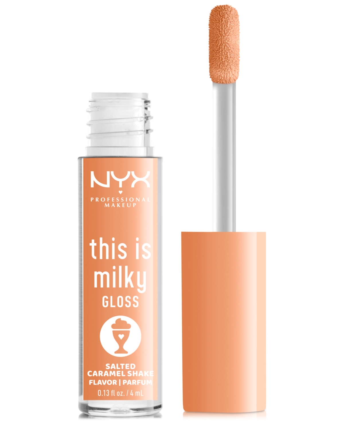 Nyx Professional Makeup This Is Milky Gloss In Salted Caramel Shake