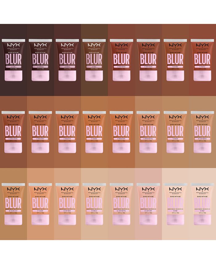 NYX Professional Makeup Bare With Me Blur Tint Foundation - Tan/Beige