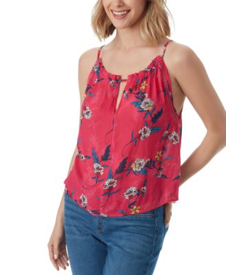 Jessica Simpson - Women's Demi Printed High-Low Halter Top