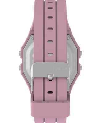 Unisex Digital Ironman Classic Silicone Pink Watch 40mm