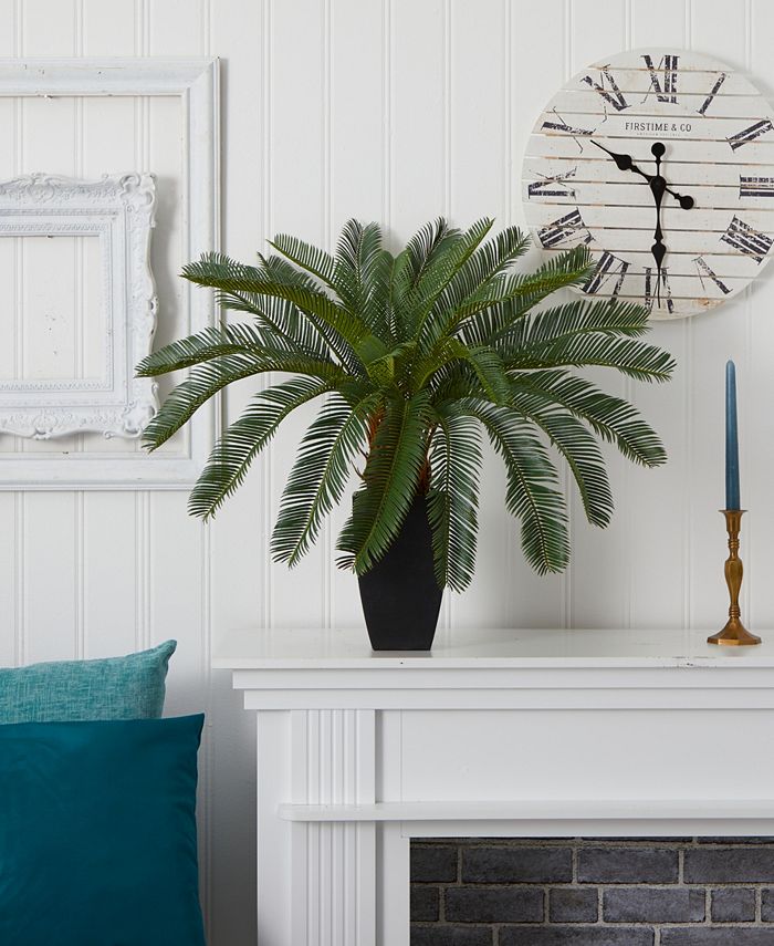 Nearly Natural 30” Cycas Artificial Plant Macy's