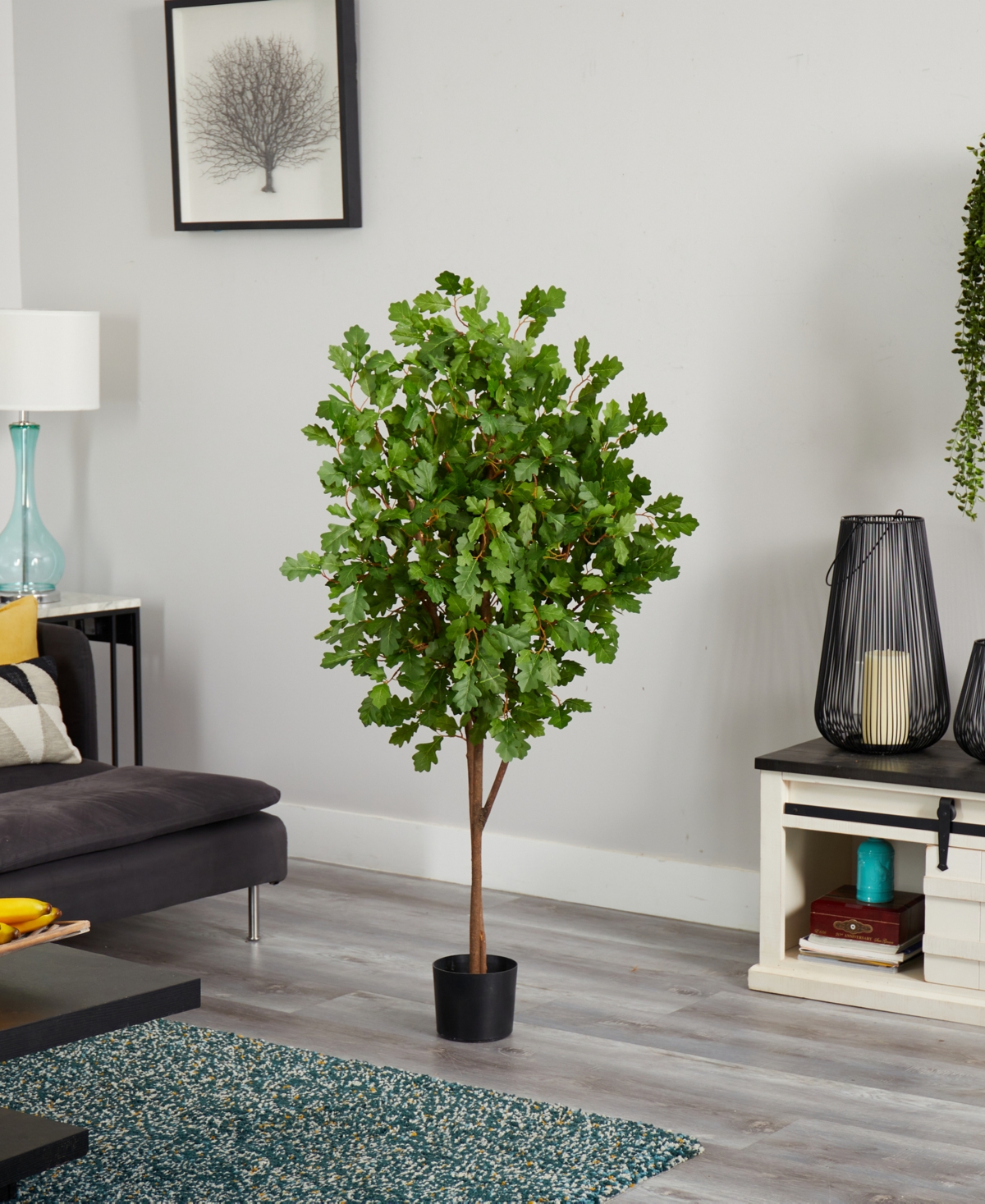 Nearly Natural Oak Artificial Tree