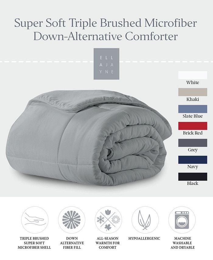 Ella Jayne AllSeason Soft Brushed Microfiber DownAlternative