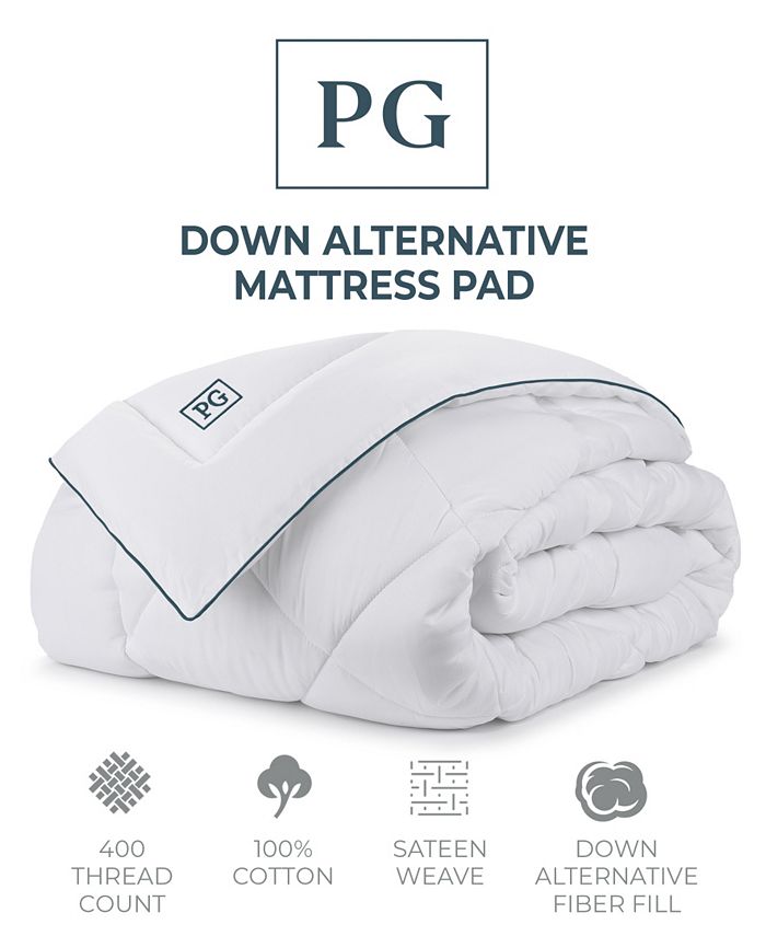 Pillow Guy Gel Fiber DownAlternative Mattress Topper, Queen Macy's