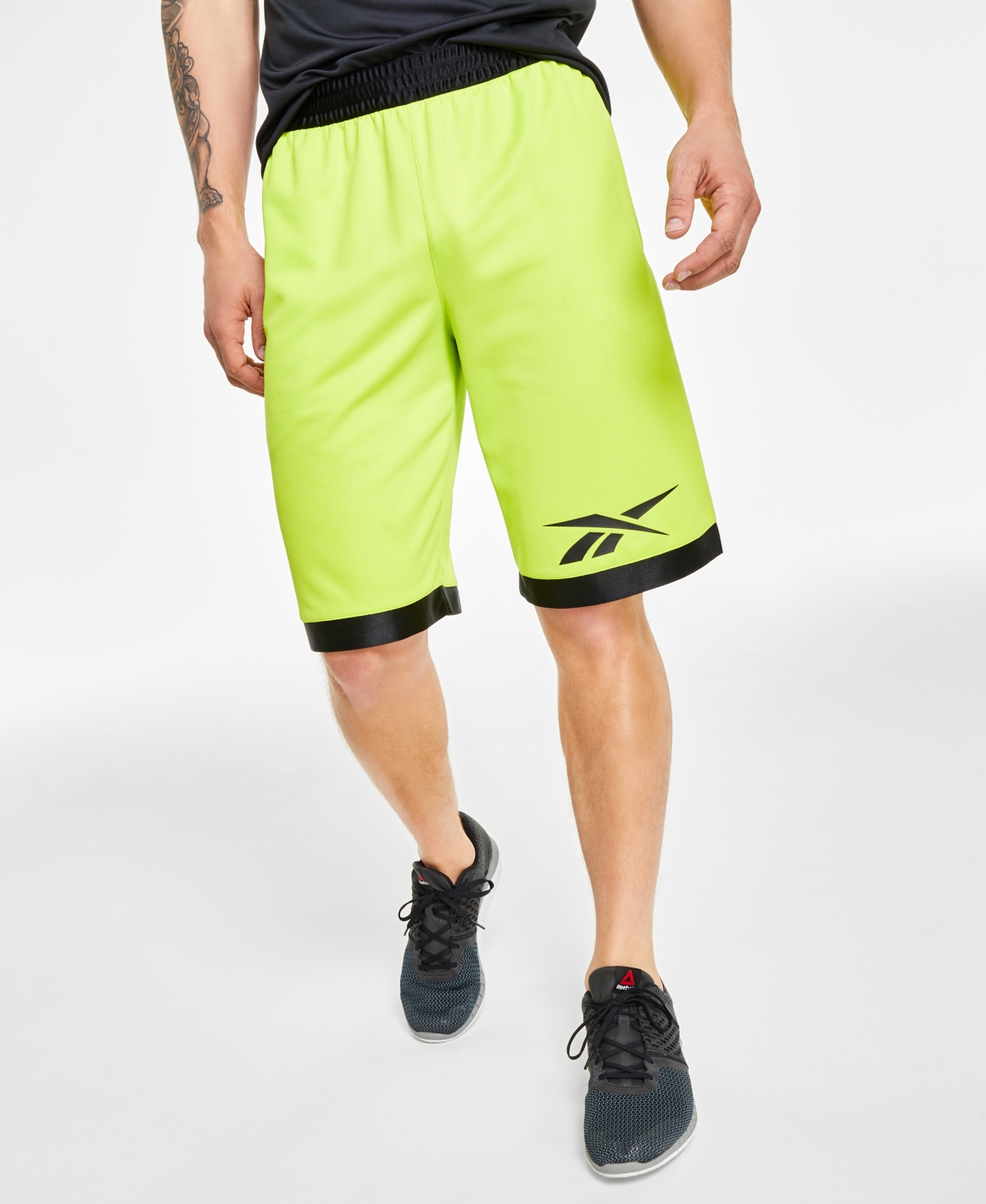 Neon yellow basketball shorts 2025