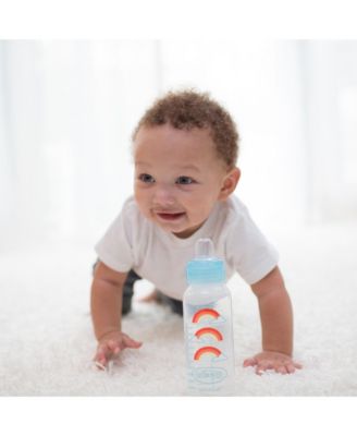 Anti-Colic Options+ Narrow Sippy Bottle Starter Kit, 8oz, 2 pack, Blue