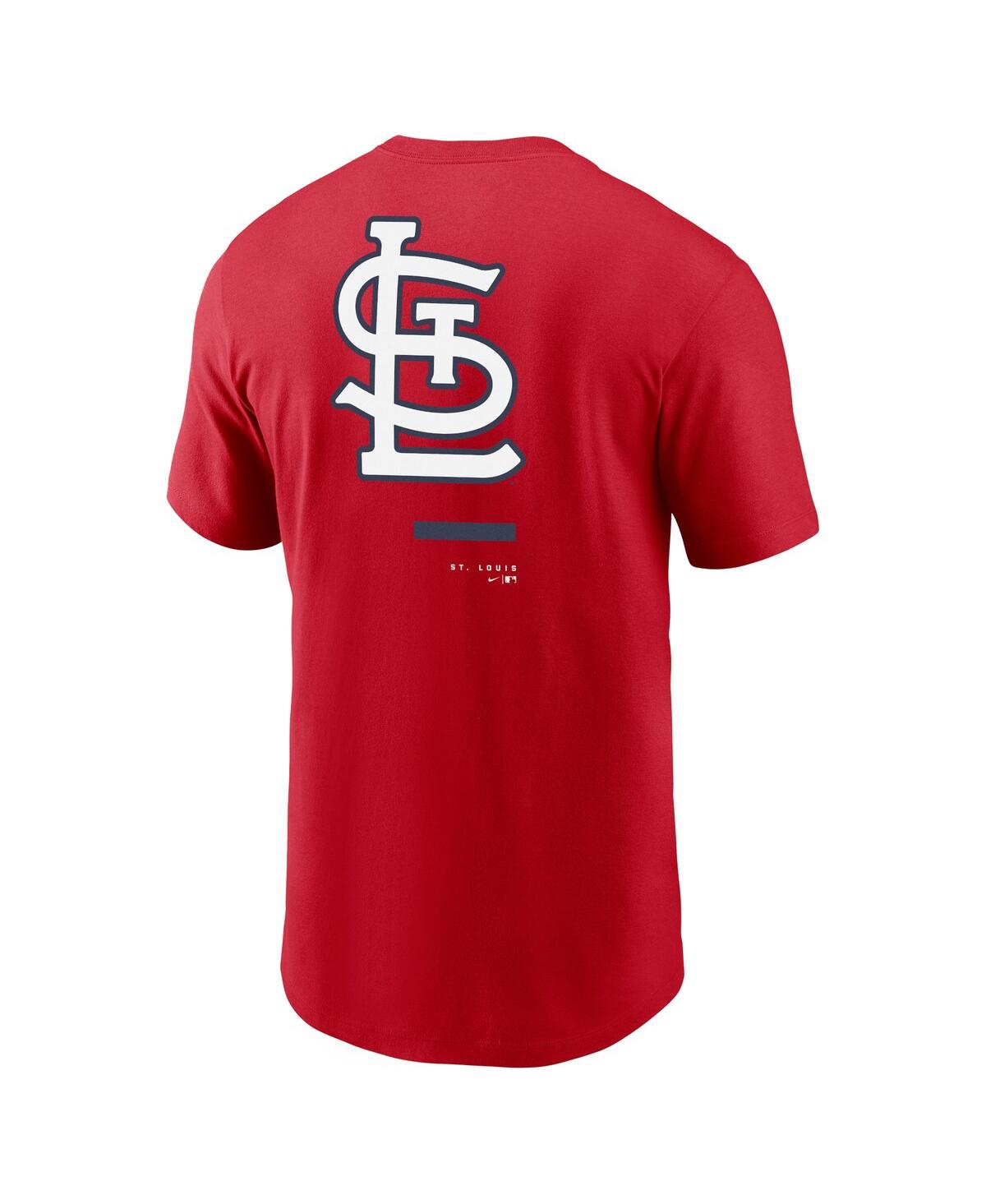 Shop Nike Men's  Red St. Louis Cardinals Over The Shoulder T-shirt