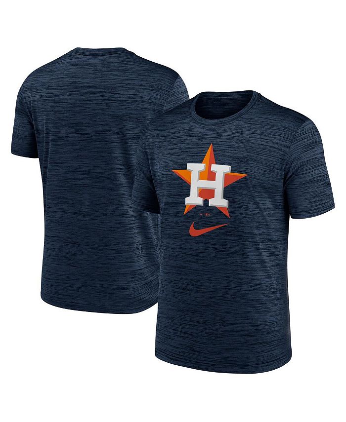 Nike Men's Navy Houston Astros Logo Velocity Performance T-shirt