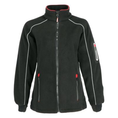 Women's Hybrid Fleece Jacket - Lightweight Insulated Outerwear for Cold Weather