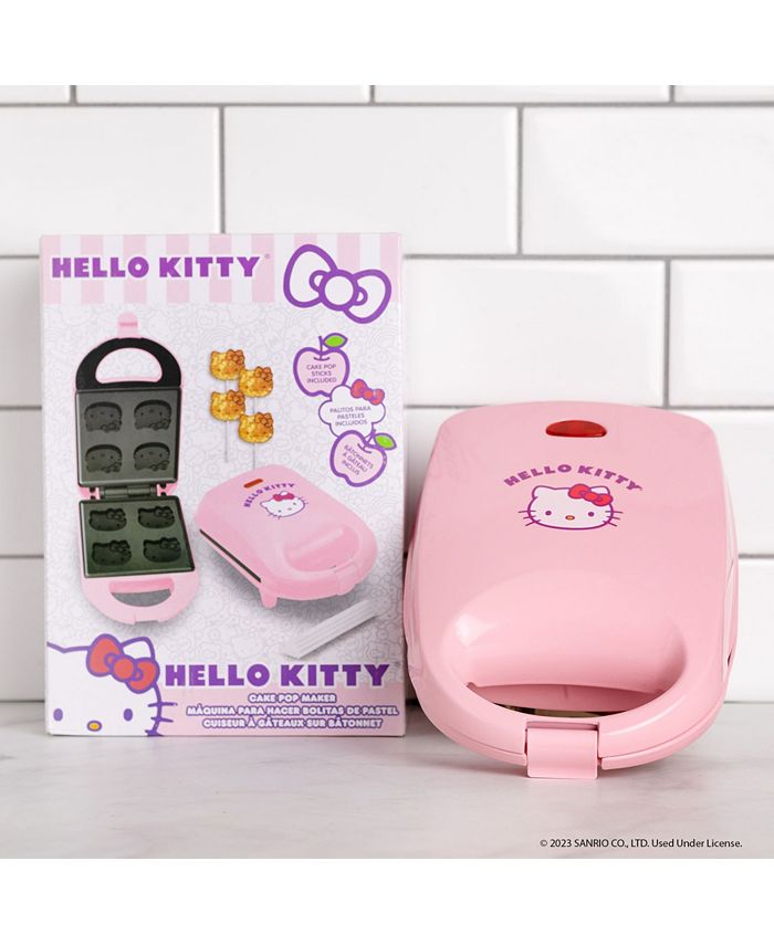 Uncanny Brands Hello Kitty Cake Pop Maker Makes 4 Hello Kitty Cake