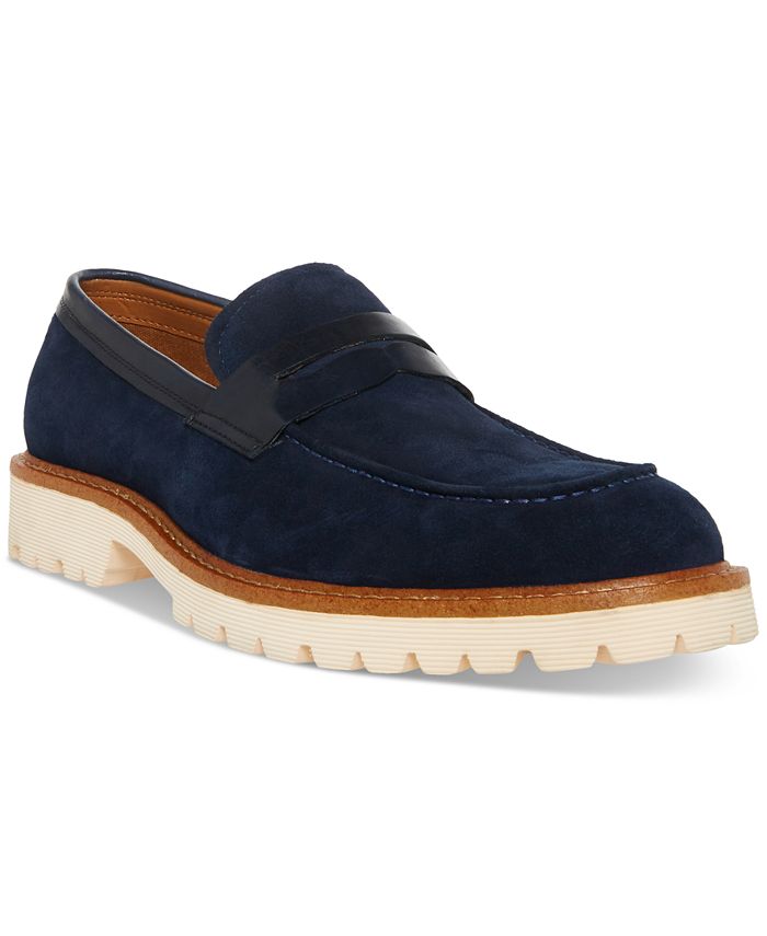 Steve madden cheap suede loafer