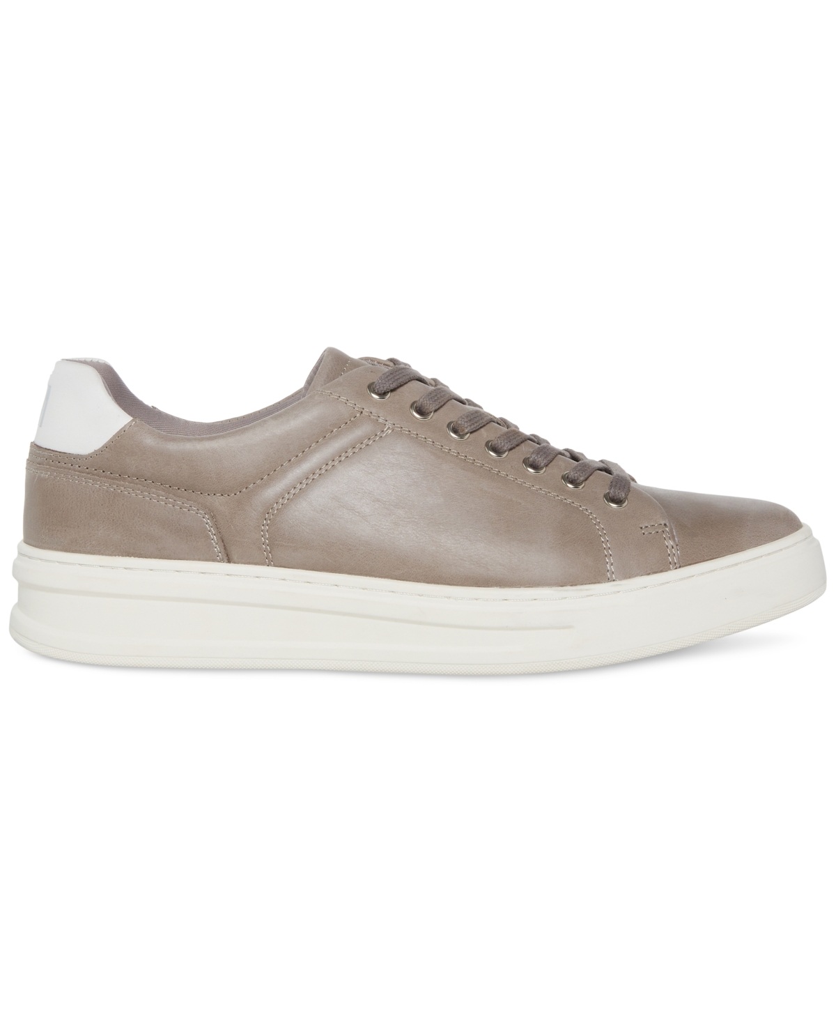 Steve Madden Men's Myler Waxed Leather Low-Top Sneaker