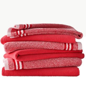 Logan Marled Rib Kitchen Towel, Set of 6